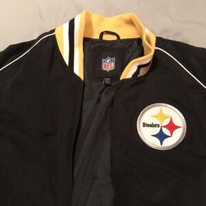 Pittsburgh Steelers G III Apparel NFL Team Apparel Jacket Men's XL Black & Gold